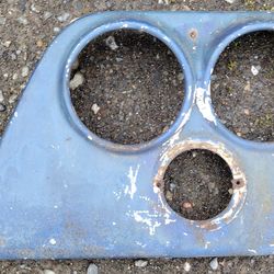 61- 65 dodge sweptside headlight panel x2