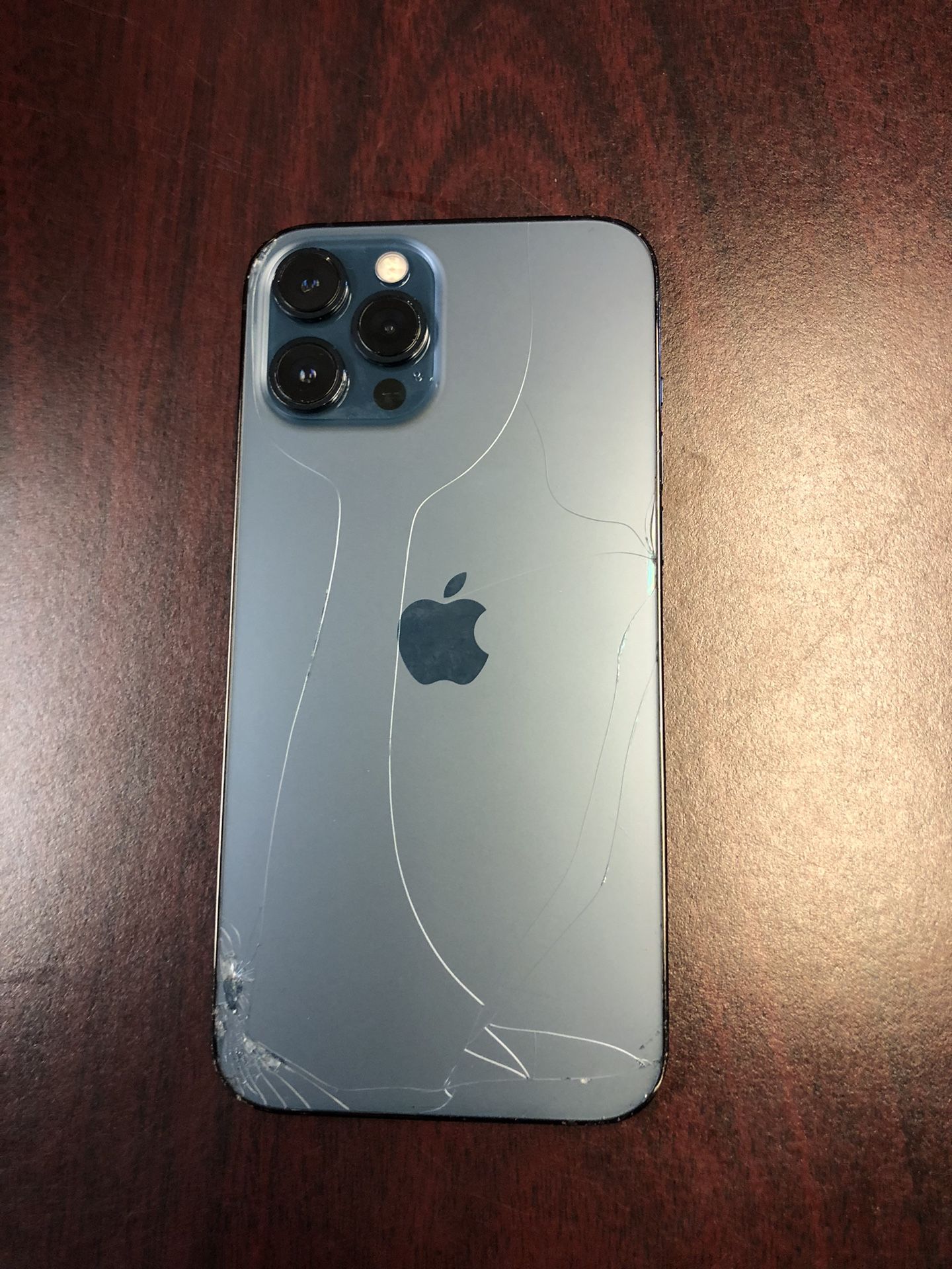 Cracked Back iPhone 12 Pro Max 256gb