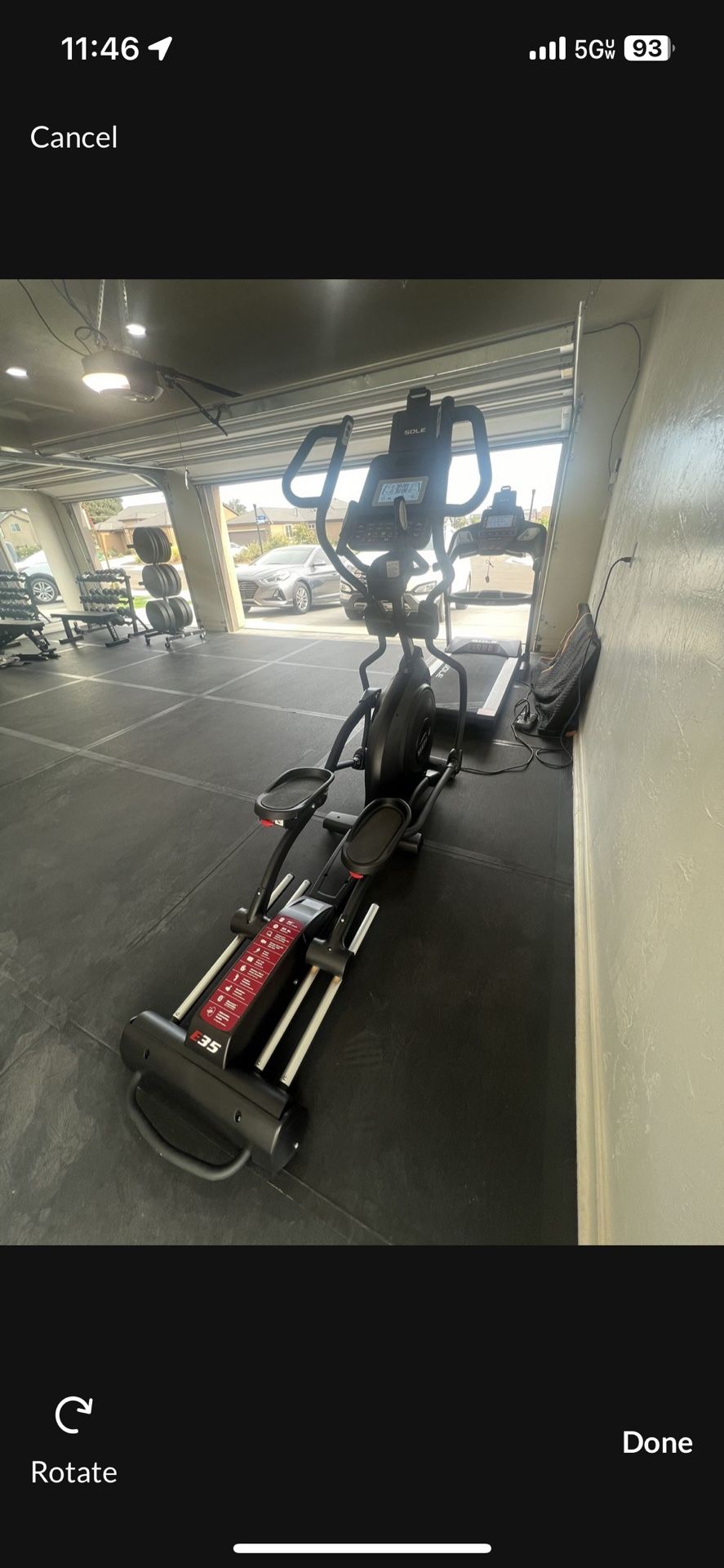 Sole E35 Commercial Grade Elliptical