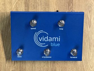 Vidami Blue Bluetooth Pedal