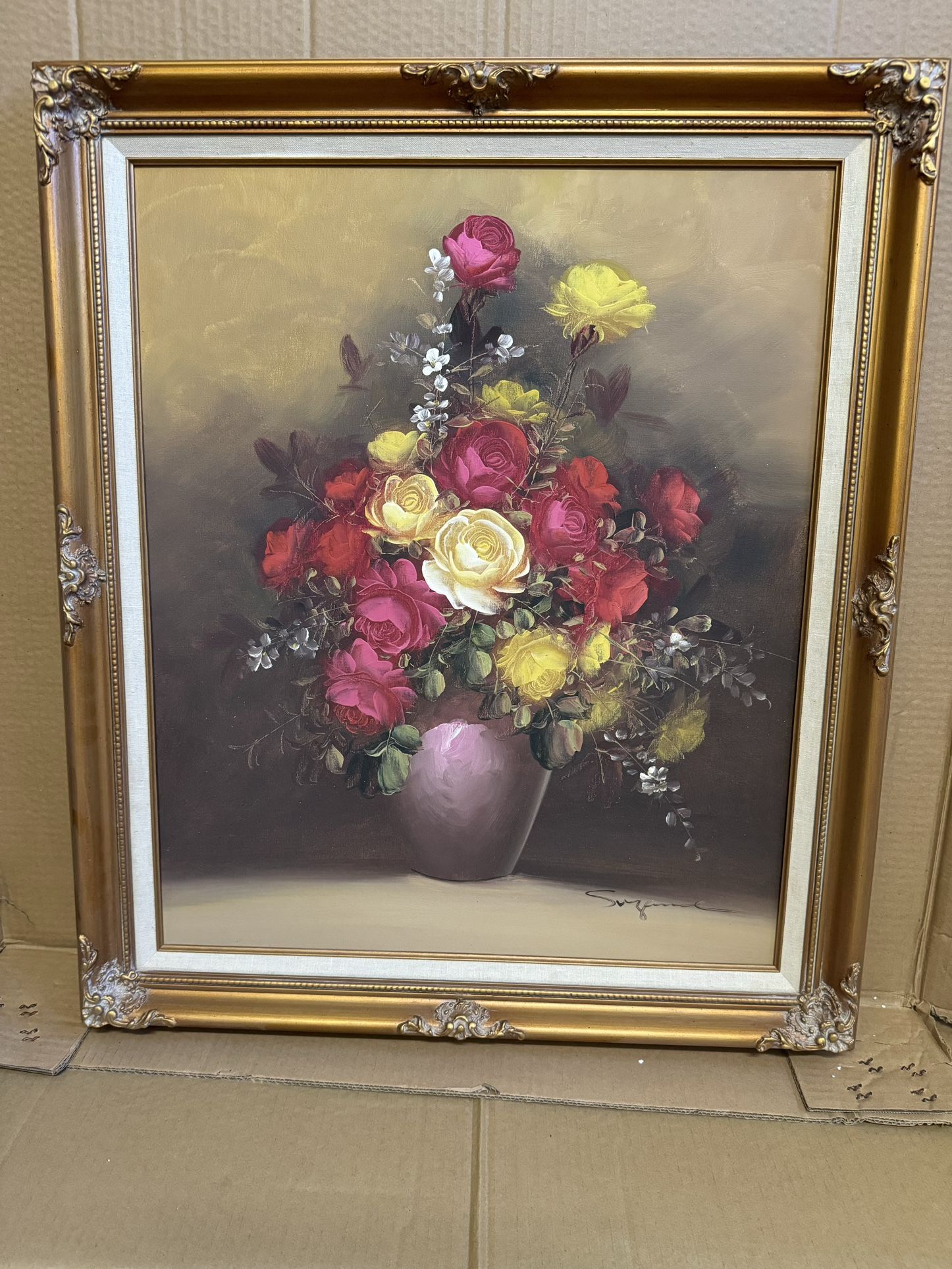 Floral Oil Painting By Suzanne