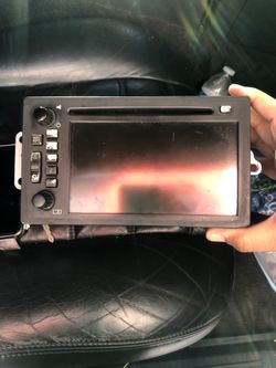 2005 hummer H2 dash head stereo