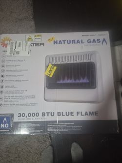 Natural Gas Heater 30,000 BTU