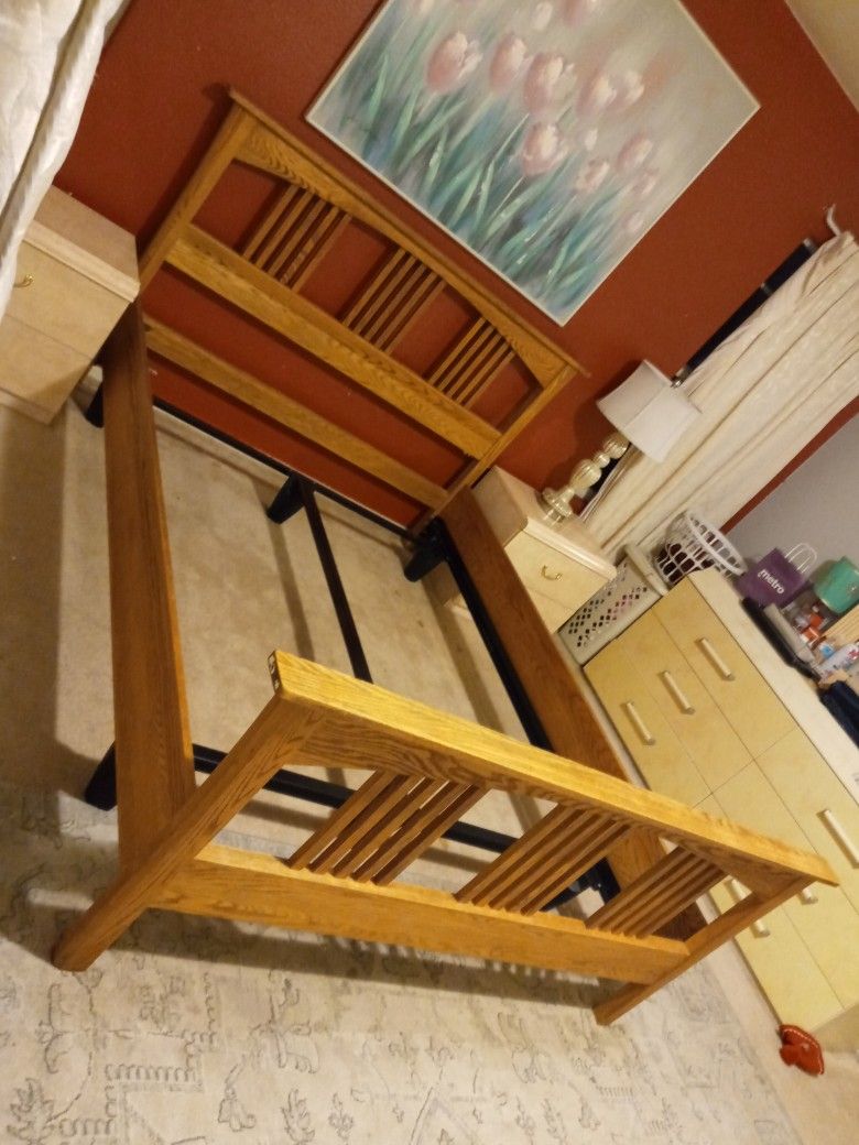 Ashley Wood Queen Bed Frame