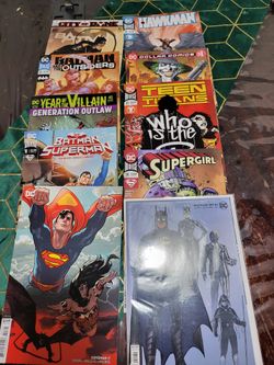 DC Comic Books Lot Of 10 Like New And New 
