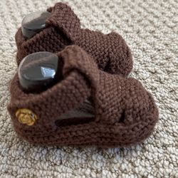 Baby Booties Newborn First Walkers Cozy Shoes Warm Knit Soft Booties for Toddler Infant Boy / Girl 