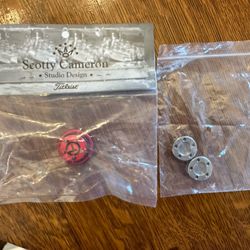 Scotty Cameron Weight Removal Tool and (2) SC 10g Weights