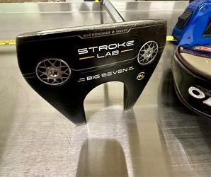 Odyssey Stroke Lab Black Big Seven Arm Lock 42” Putter RH w/ Headcover