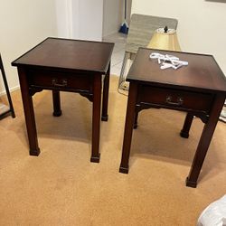 End Tables Lamp Tables Or Bedside Tables 