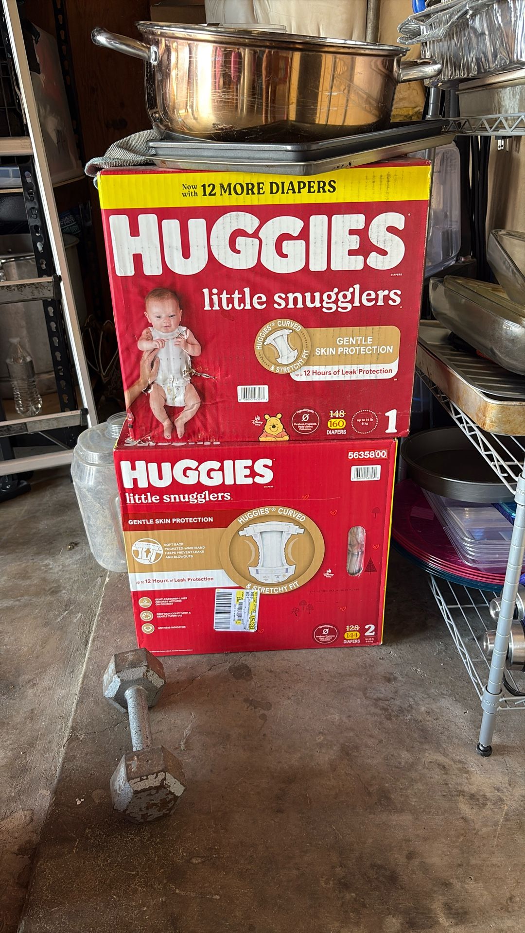Huggies Never Used
