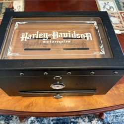 Harley Davidson cigar humidor