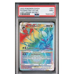 2022 Pokémon Giratina Vstar Secret Psa 9