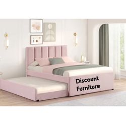 Full Size Trundle Bed With Mattresses