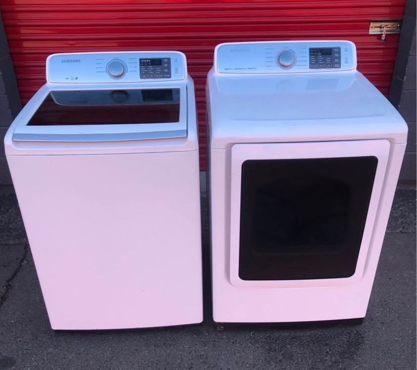 Samsung Washer And Dryer Set