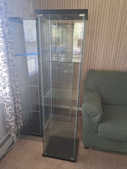 Ikea Detolf display cases 4 available