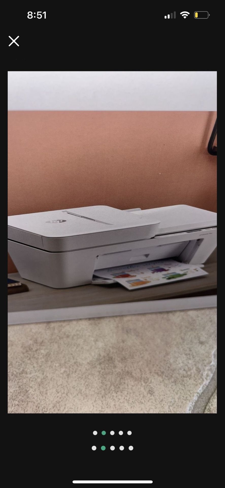 HP Desk Jet Plus 4155 Wireless All In One, Printer, Copier, Scan, Mobile Fax & comes with extra Ink Cartridge 