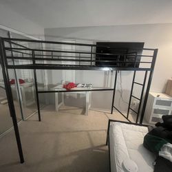 Twin Loft Bed Frame 