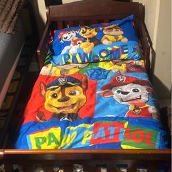 Toddler Bed With Mattress, Bedding Not Included 