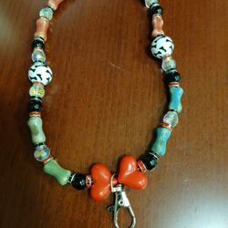 STRECH DOG COLLARS. HAND MADE