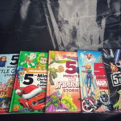 5 Books Of 5 Minute Stories Collection 
