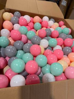 A box of Plastic Ball