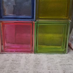 Colored Glass Blocks 