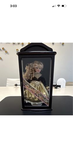 1990's “Little Ladies” Ashley Belle Victorian 17" Collector Porcelain Doll