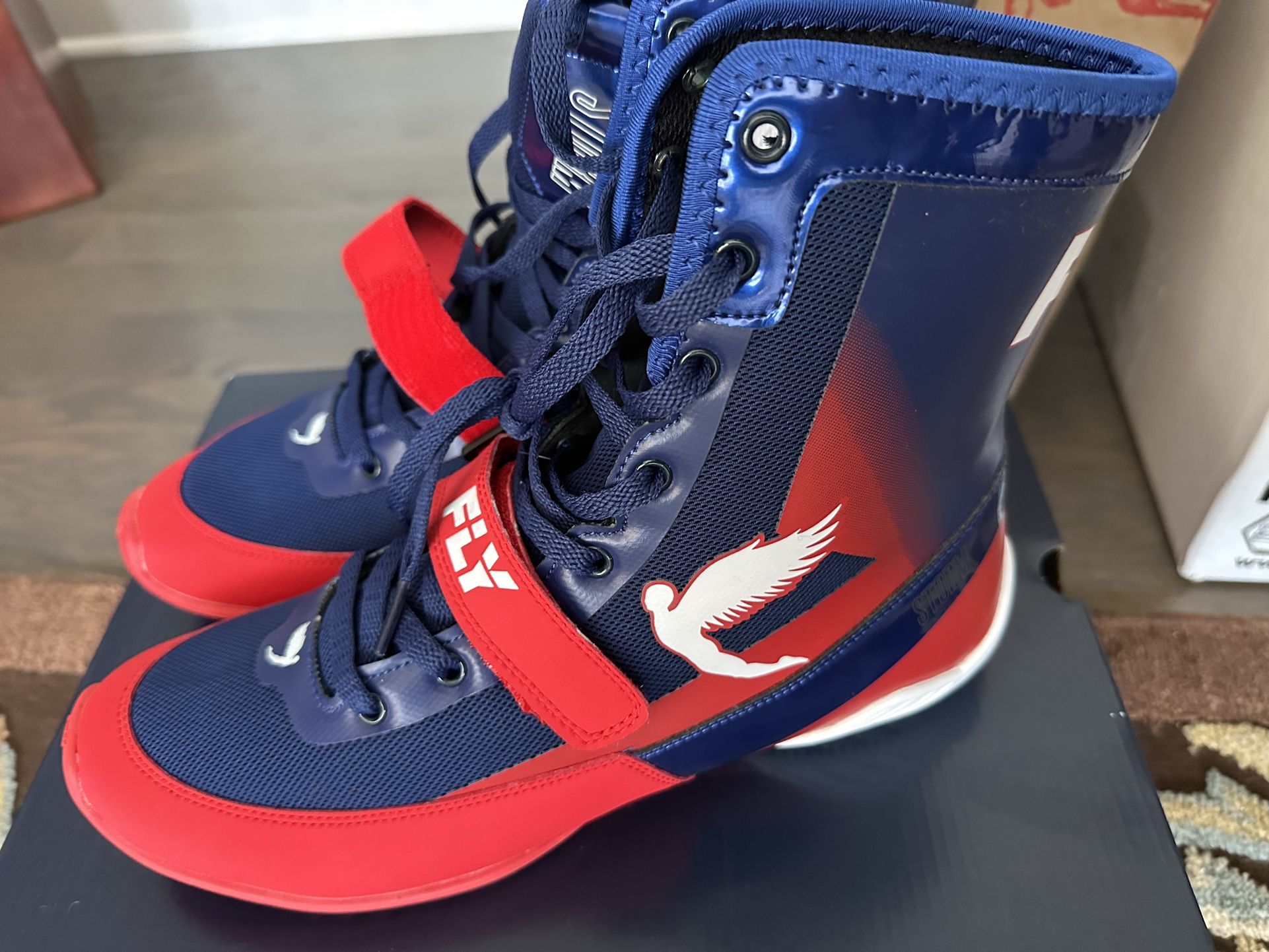 Men’s Fly Storm Boxing Shoes - Never worn