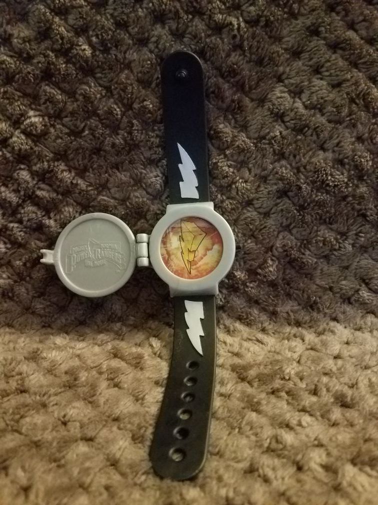 1995 Mighty Morphin Power Rangers movie Communicator watch Burger King toy