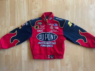 Vintage Jeff Gordon DuPont NASCAR Flame Jacket - Youth S (Pristine)