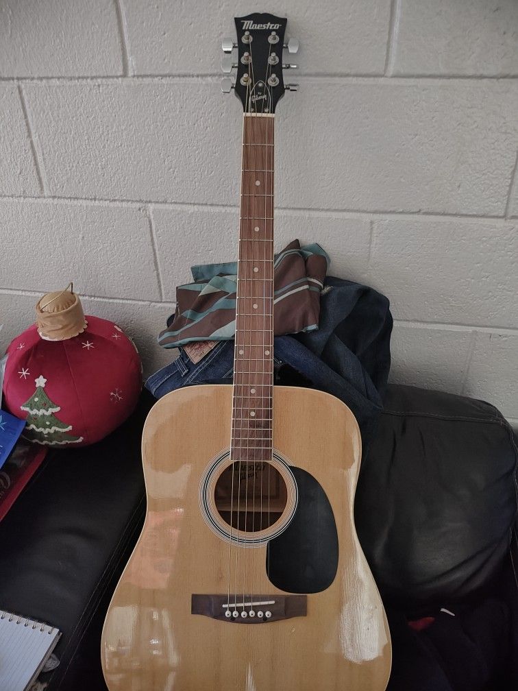 Maestro By Gibson Acoustic Guitar