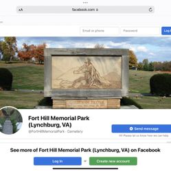 Burial/Cemetery Plot In Fort Hill Memorial Park, Lynchburg, VA