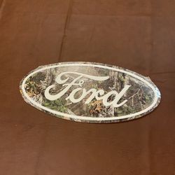 Brand New Ford Camo Home Decor Sign 