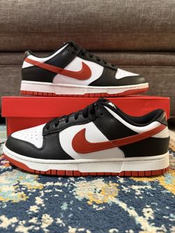 Size 10 - Nike Dunk Low “Black Dragon Red”