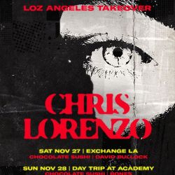 2  Tickets For Chris Lorenzo At Daytrip 11/28