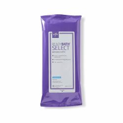 ReadyBath Select Body Cleansing Cloth Wipes, Fragrance Free, Medium Weight Wipes 8 ct. Per Packs