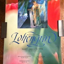 Seattle Opera Original Poster - Richard Wagner's Lohengrin from the 1994 Season