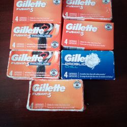 Gillette Fusion And Gillette Pro Glide  They All Fit On Same Handle 