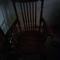 Wooden Rocker