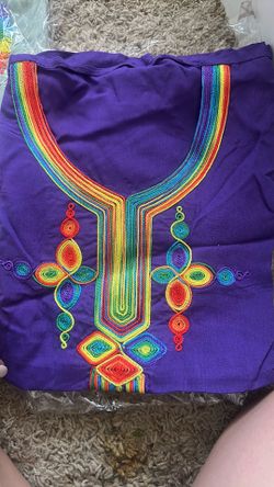 Gandoura jallaba traditional Morocco dress