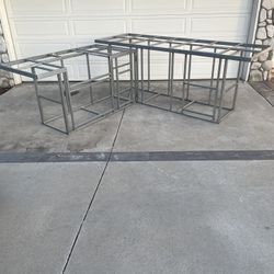 DIY 9’ L BBQ Island Frame
