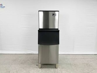 NSF 352 lb Commercial ice maker machine HZB-160F+Ice Bin