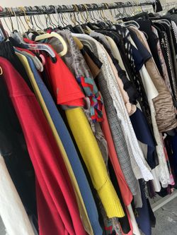 Mystery Items!! ALL NEW WITH TAGS!! 20 item CLOTHING BUNDLE!! Sizes XXS to XL !! All NEW with tags!! Great brand names!! Shirts, sweaters, jacket, dr