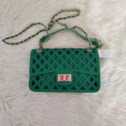 2 In 1 Turn Lock Cross Body Bag 