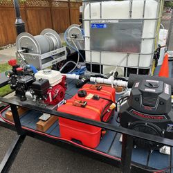 Pressure Washing Trailer 