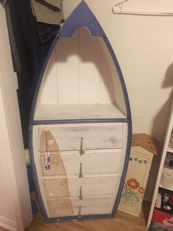 Adorable dresser with 4 drawers shaped as a boat. for Sale in Henderson