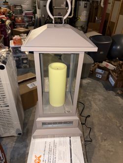 Duraflame Electric Lantern Heater with Flameless Candle