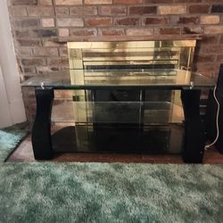 Glass TV Stand