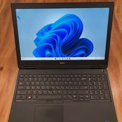 VR Ready 4K LCD Dell 16" Hi Speed Laptop Intel Hexa Core 4.4 GHz 32 GB RAM 1 TB SSD Nvidia 4 GB DDR5 Graphics Windows 11 Professional 