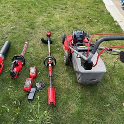 Craftsman 60-volt max Cordless Battery String Trimmer and Leaf Blower and Combo Kit 2 Ah (Battery $500 Or Best Offer 